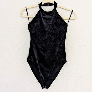 Crushed Velvet Bodysuit